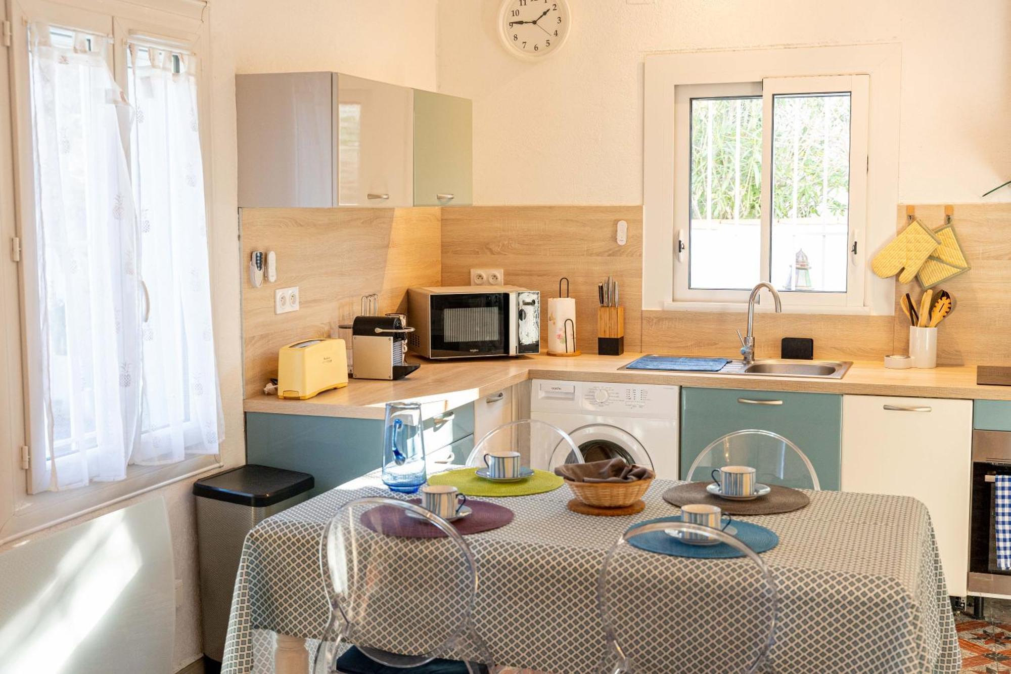 Appartement Avec Piscine Et Jacuzzi A 50Metres De La Plage Et 5Min De L'Allee Des Pins อาร์เจเลส-ซัวร์-แมร์ ภายนอก รูปภาพ